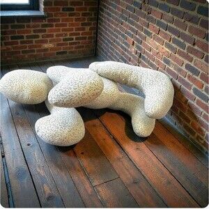 Vintage 12"  Hand Sewn Made Toy Doll Voodo Plush Cloth